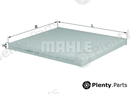 Mahle LA301 — Filter, cabin air