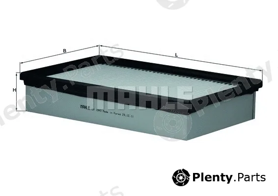 Mahle LX1943 — Air Filter