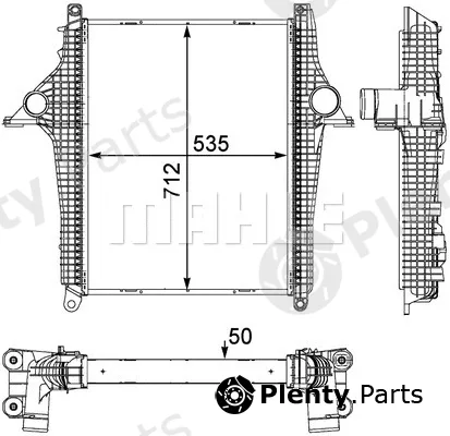 Mahle CI147000P — Charge Air Cooler BEHR *** PREMIUM LINE ***