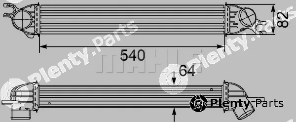 Mahle CI188000P — Charge Air Cooler BEHR *** PREMIUM LINE ***