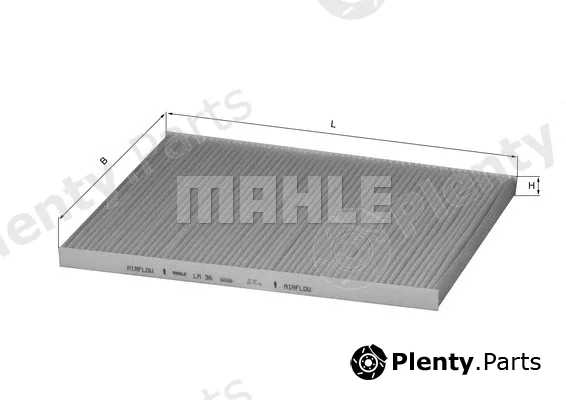 Mahle LA36 — Filter, cabin air