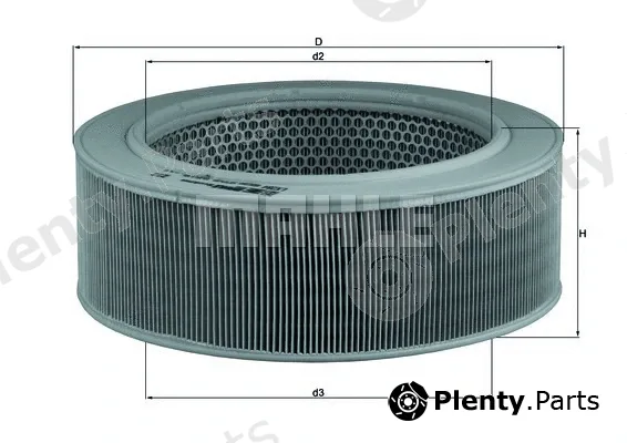 Mahle LX284 — Air Filter