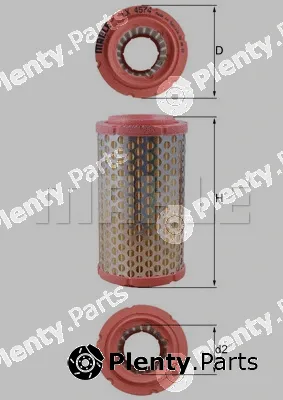 Mahle LX4574 — Air Filter