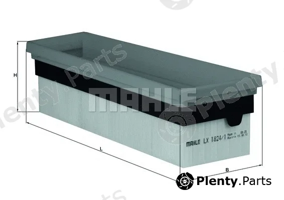 Mahle LX1824/1 — Air Filter