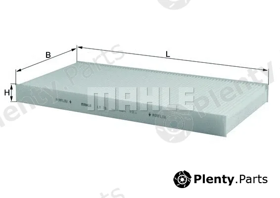 Mahle LA78 — Filter, cabin air