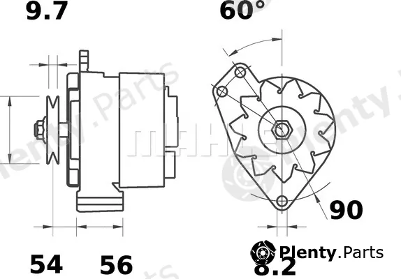 Mahle MG457 — Alternator