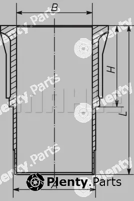 Mahle 279WN0100 — Cylinder Sleeve