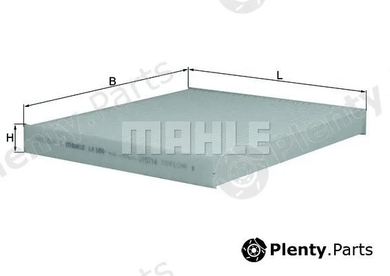 Mahle LA586 — Filter, cabin air