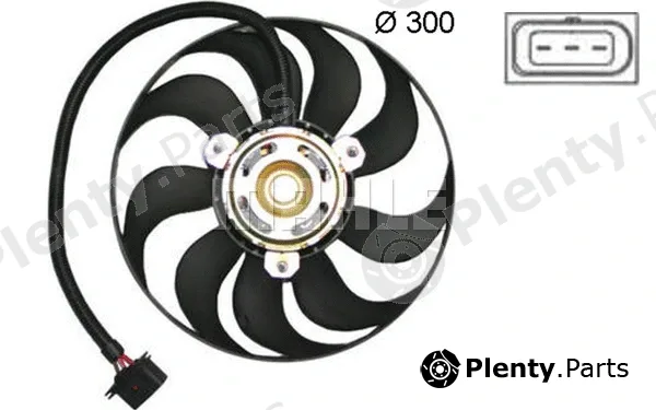Mahle CFF377000S — Fan, engine cooling BEHR