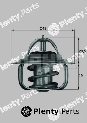 Mahle TX588D — Thermostat, coolant BEHR