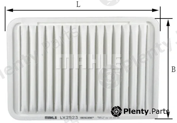 Mahle LX2523 — Air Filter