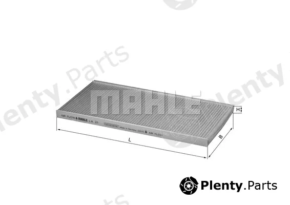 Mahle LA21 — Filter, cabin air