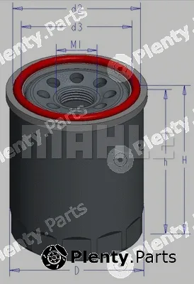 Mahle OC576 — Oil Filter