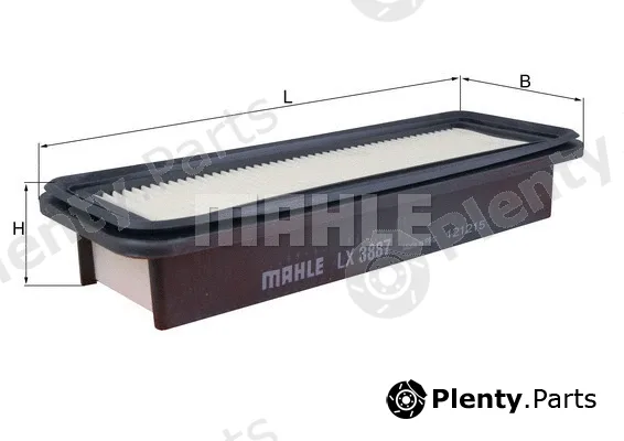 Mahle LX3887 — Air Filter
