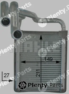 Mahle AH203000P — Heat Exchanger, interior heating BEHR *** PREMIUM LINE ***