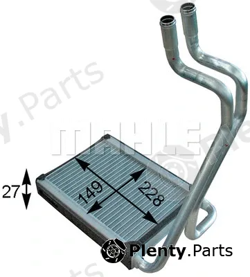 Mahle AH204000P — Heat Exchanger, interior heating BEHR *** PREMIUM LINE ***