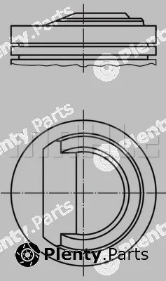 Mahle 0212300 — Piston