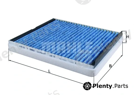 Mahle LAO74 — Filter, cabin air CareMetix®