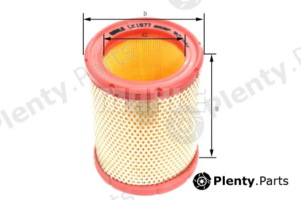 Mahle LX1877 — Air Filter