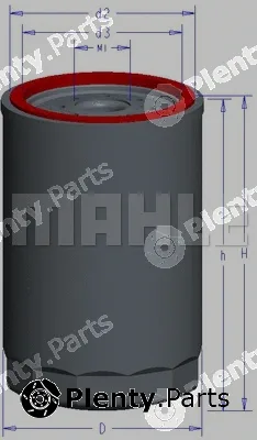 Mahle OC608 — Oil Filter