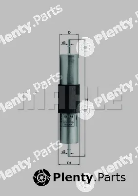 Mahle KL78 — Fuel Filter