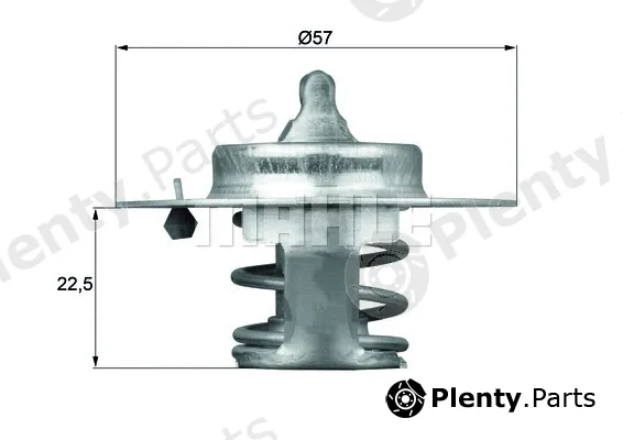 Mahle TX6083D — Thermostat, coolant BEHR