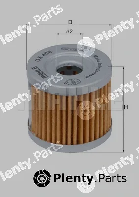 Mahle OX406 — Oil Filter
