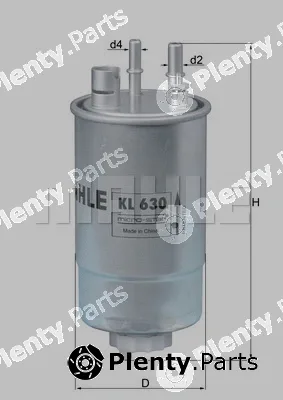 Mahle KL630 — Fuel Filter