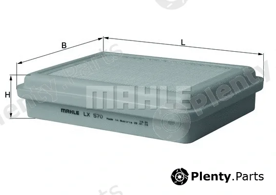 Mahle LX570 — Air Filter