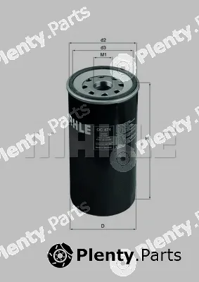 Mahle OC474 — Oil Filter
