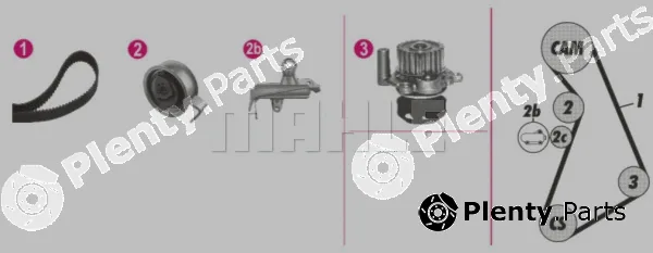 Mahle CPK92000P — Water Pump & Timing Belt Kit BEHR *** PREMIUM LINE ***