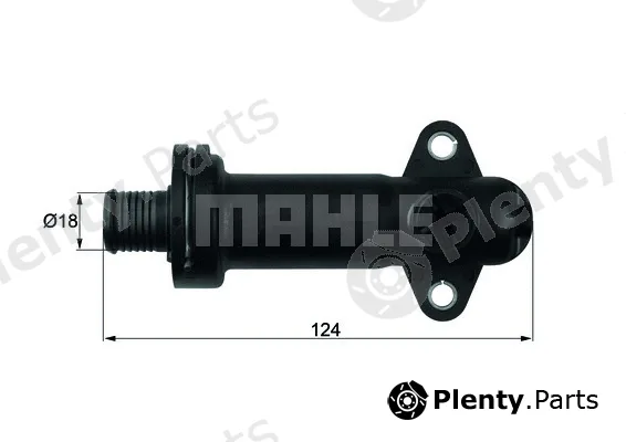 Mahle TE170 — Thermostat, exhaust gas recirculation cooling BEHR
