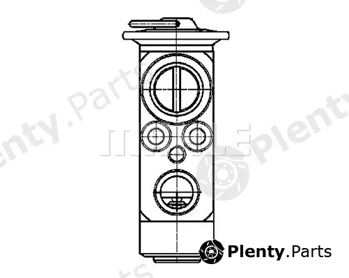 Mahle AVE104000P — Expansion Valve, air conditioning BEHR *** PREMIUM LINE ***