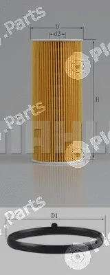 Mahle OX690D — Oil Filter