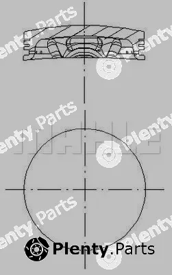 Mahle 765PI40046000 — Piston