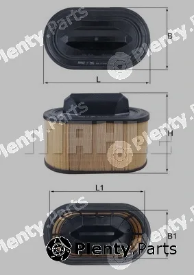 Mahle LX2966 — Air Filter
