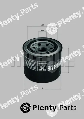 Mahle OC573 — Oil Filter