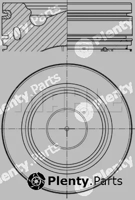 Mahle 061PI00137000 — Piston