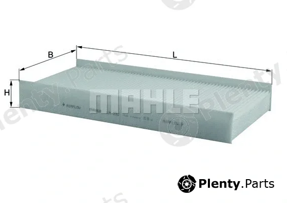 Mahle LA232 — Filter, cabin air