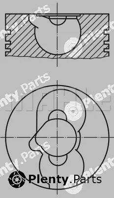 Mahle 2288200 — Piston
