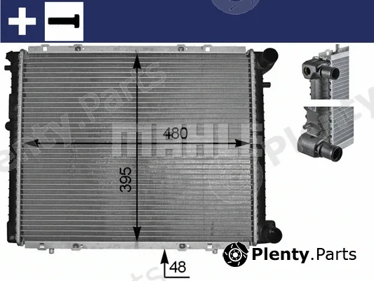 Mahle CR152000S — Radiator, engine cooling BEHR