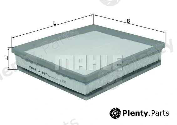 Mahle LX3987 — Air Filter