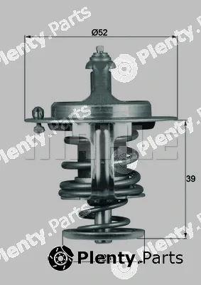 Mahle TX7182D — Thermostat, coolant BEHR