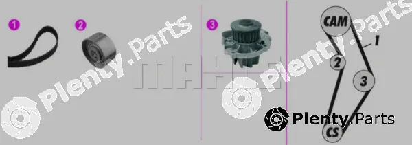 Mahle CPK134000P — Water Pump & Timing Belt Kit BEHR *** PREMIUM LINE ***