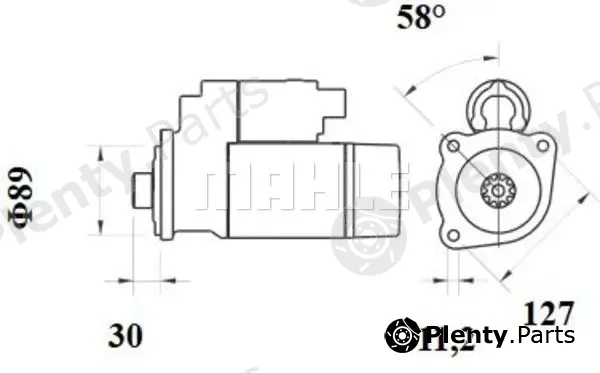 Mahle MS889 — Starter
