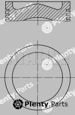 Mahle 2137100 — Piston