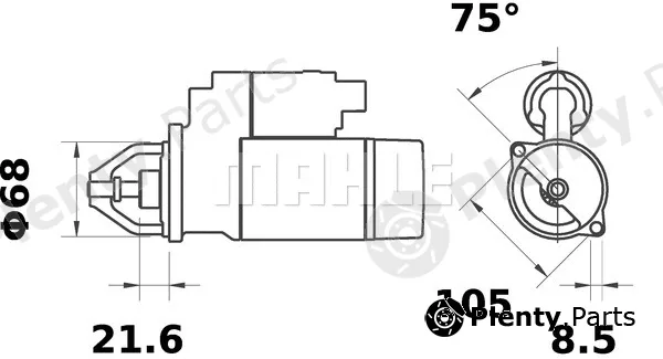Mahle MS409 — Starter