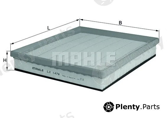 Mahle LX1474 — Air Filter