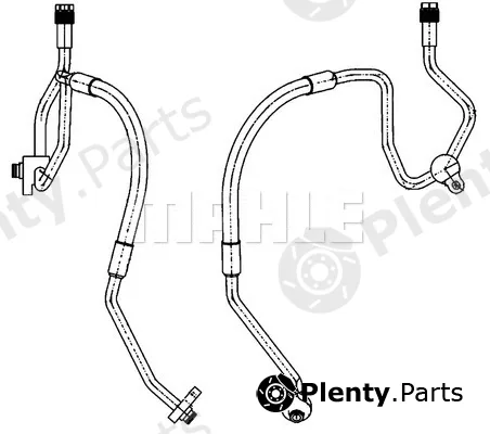 Mahle AP120000P — High Pressure Line, air conditioning BEHR *** PREMIUM LINE ***