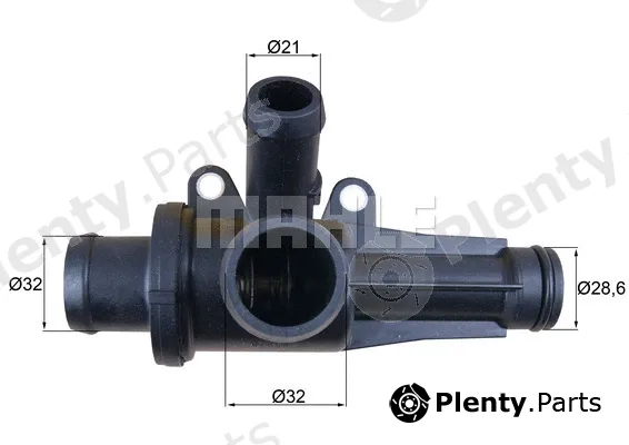 Mahle TH4587 — Thermostat, coolant BEHR